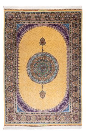 Perserteppich - Ghom - 300 x 200 cm - gold
