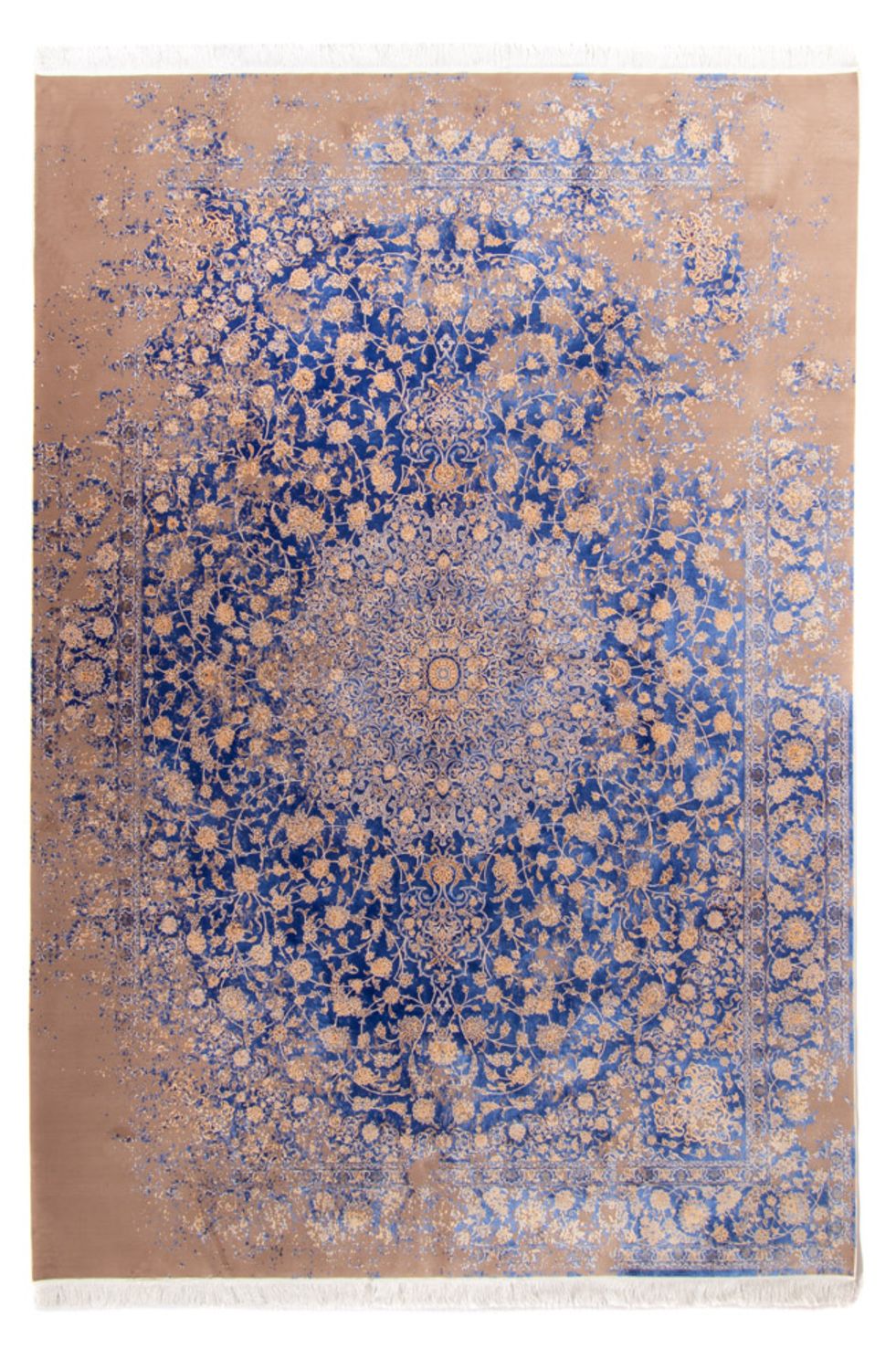 Designer teppe - 300 x 200 cm - blå