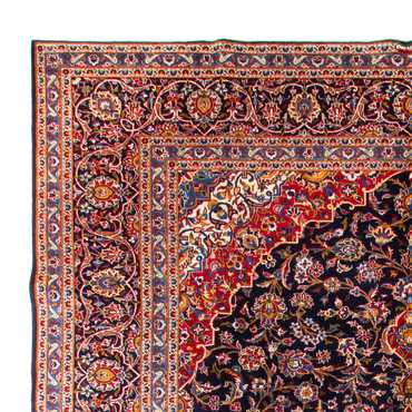 Perser Rug - Keshan - 425 x 318 cm - dark blue