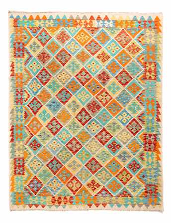 Kelim Rug - Splash - 250 x 185 cm - multicolored