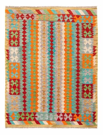 Kelim Rug - Splash - 200 x 153 cm - multicolored