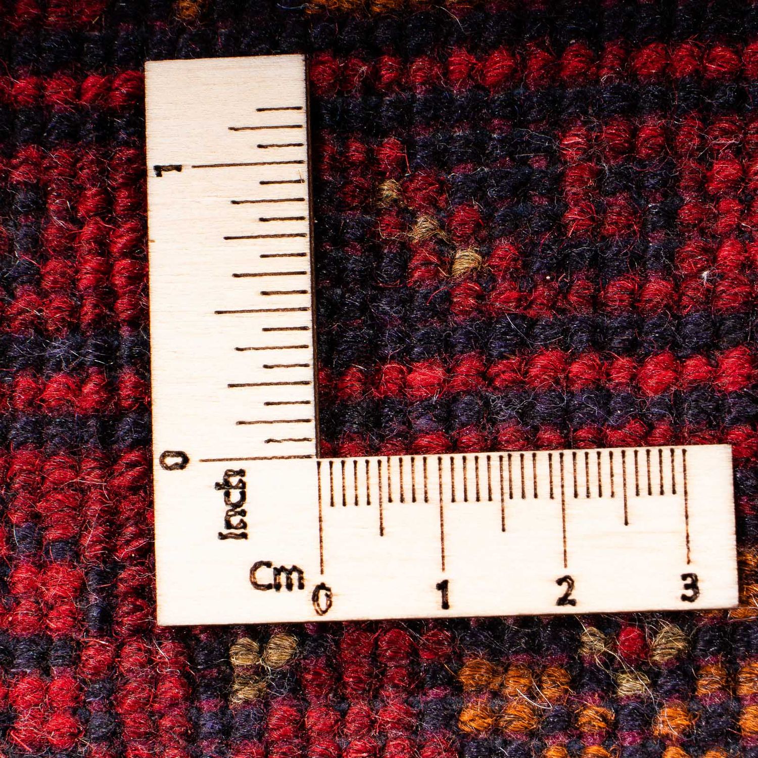 Afghan Rug - Kunduz - 197 x 144 cm - dark red