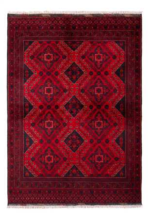 Afghan Rug - Kunduz - 199 x 126 cm - dark red