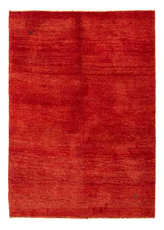 Alfombra Gabbeh - Loribaft Persa - 182 x 122 cm - rojo oscuro