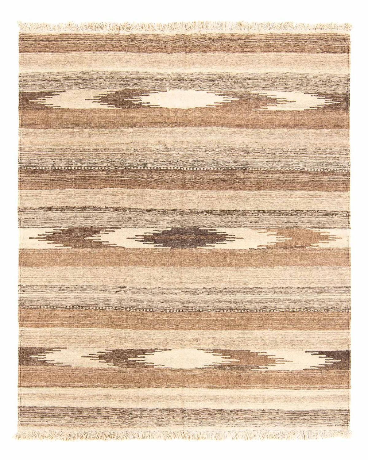 Kelim Carpet - orientalisk matta - 200 x 153 cm - flerfärgad