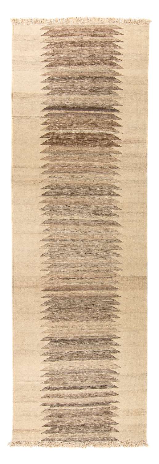 Runner Kelimský koberec - Orientální - 293 x 96 cm - béžová