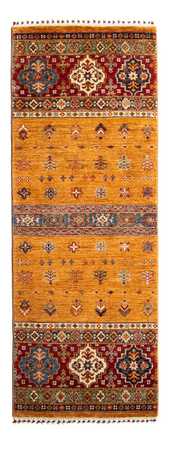 Tapis de couloir Tapis Ziegler - Shal - 215 x 74 cm - orange