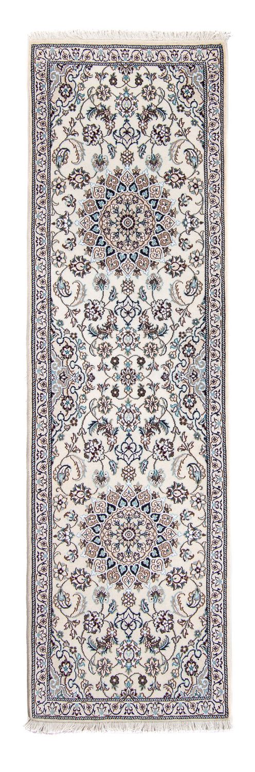 Corredor Tapete Persa - Nain - Royal - 200 x 62 cm - bege