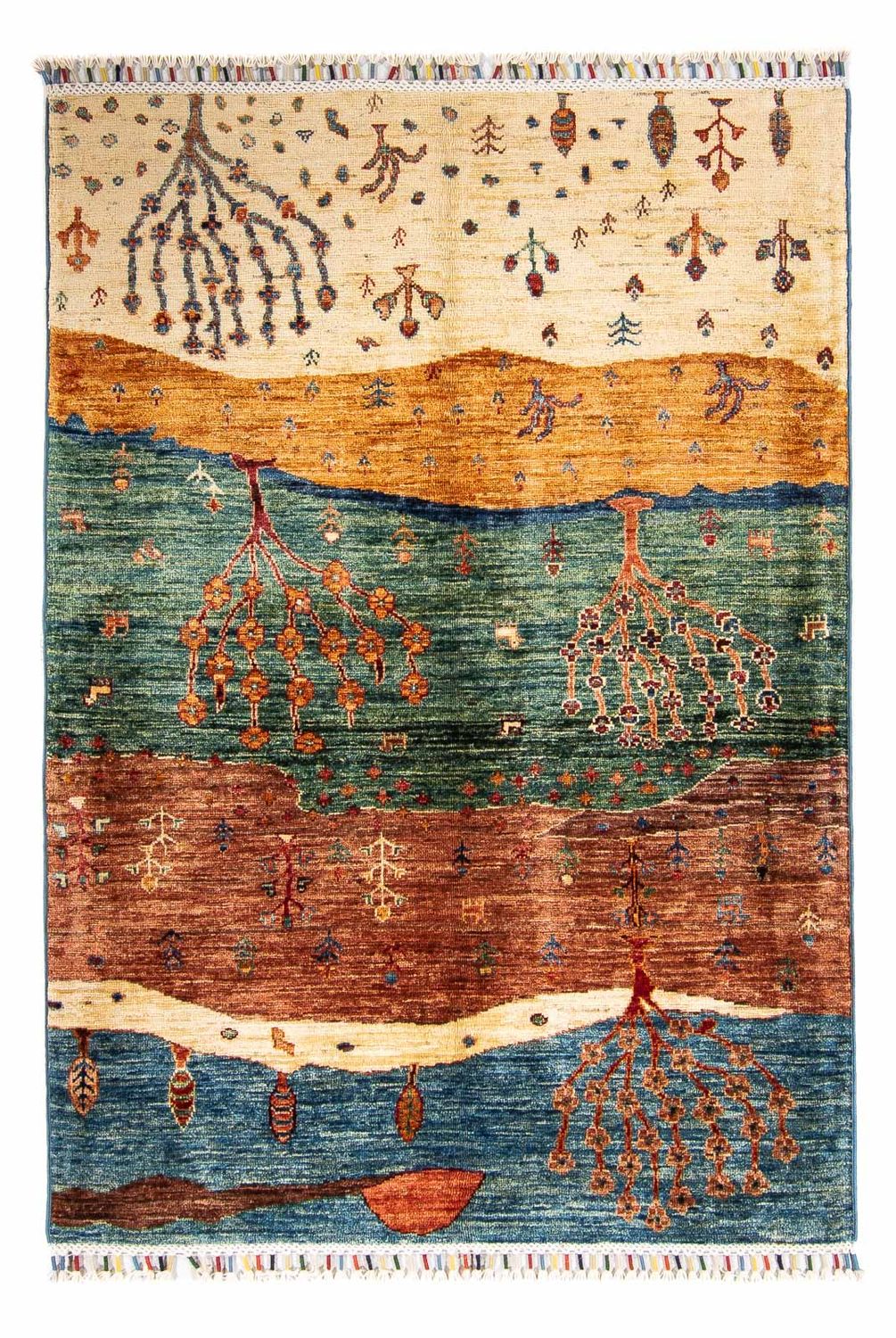 Tapis Ziegler - Ariana - 150 x 104 cm - multicolore