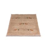 Tapete Gabbeh - Loribaft Persa - 60 x 40 cm - mocca leve