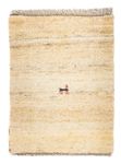 Alfombra Gabbeh - Loribaft Persa - 60 x 40 cm - beige