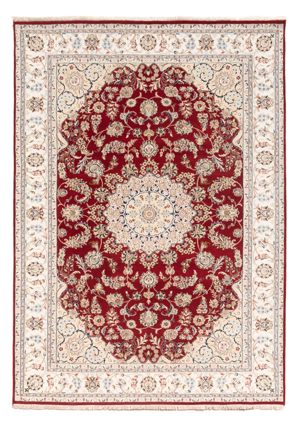 Orientalisk matta - Nain - Indus - Alice - rektangulär