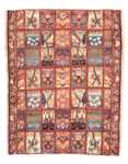 Persisk tæppe - Ghom - 128 x 105 cm - flerfarvet