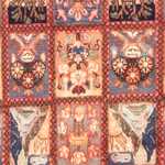 Perský koberec - Ghom - 128 x 105 cm - vícebarevné