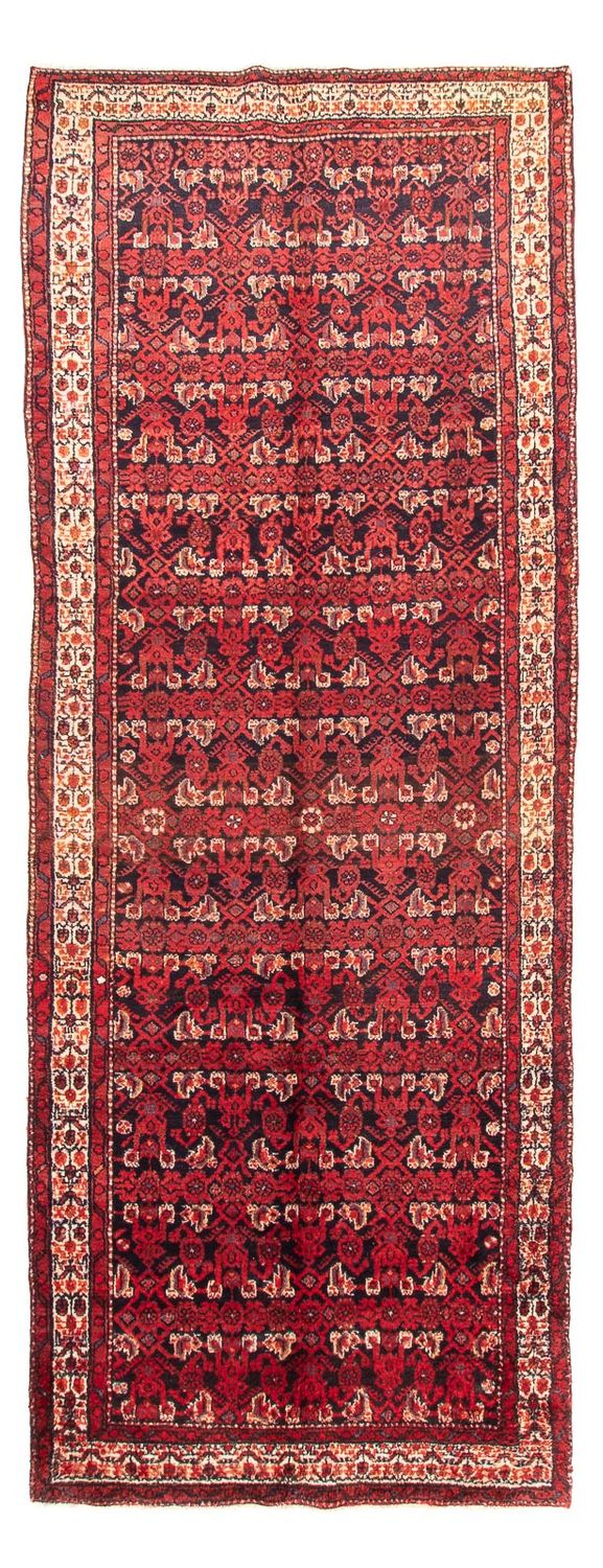 Tapis de couloir Tapis persan - Nomadic - 400 x 143 cm - multicolore