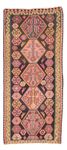 Runner Kelim Rug - Old - 340 x 150 cm - multicolored