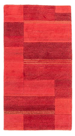 Nepal Teppich - 140 x 73 cm - rot