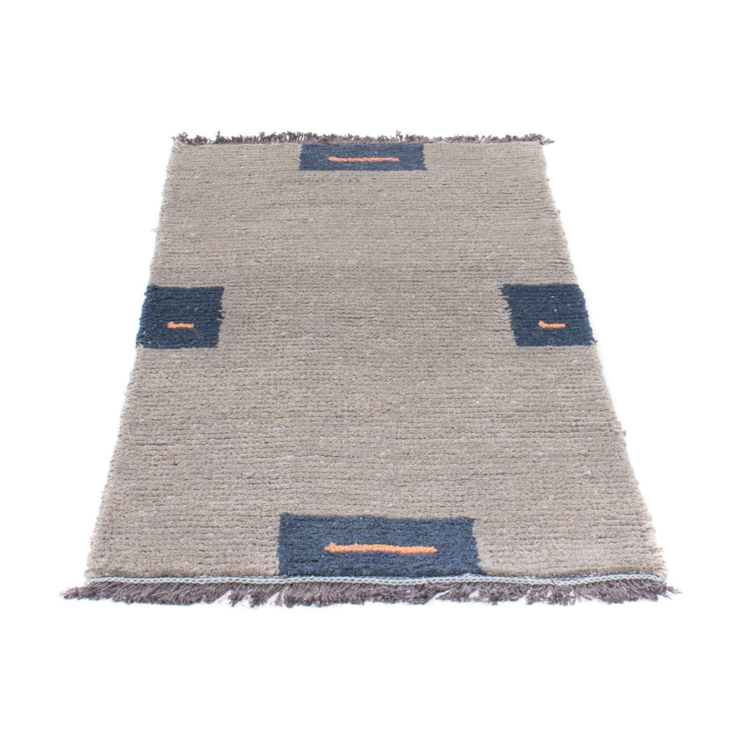 Alfombra de Nepal - 140 x 70 cm - gris