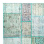 Tapete Vintage - 303 x 203 cm - turquesa