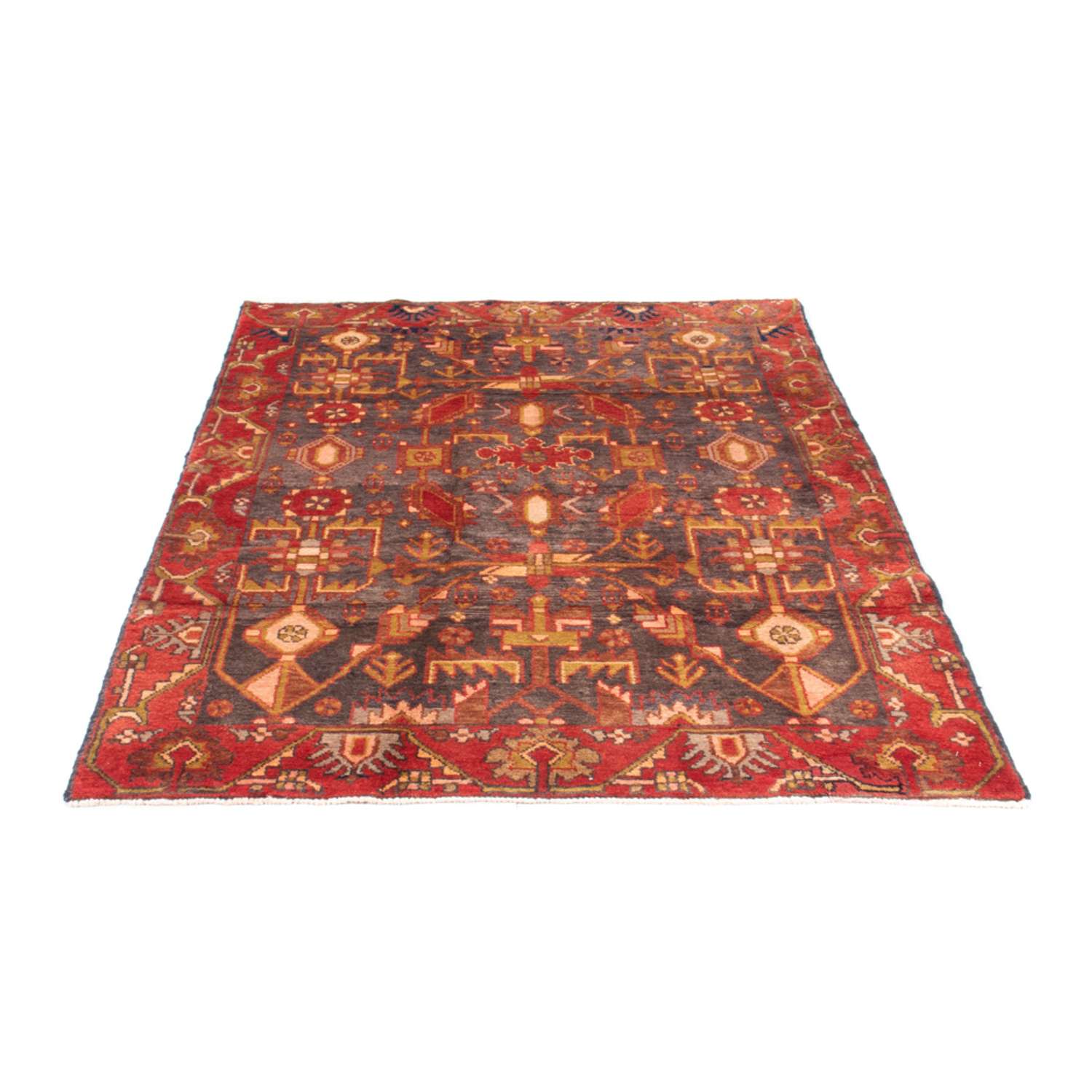 Persisk tæppe - Nomadisk - 195 x 135 cm - mørkeblå