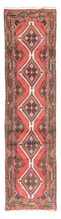 Tapis de couloir Tapis persan - Nomadic - 307 x 78 cm - rouge