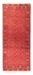 Tapis de couloir Tapis Turkaman - 196 x 83 cm - rouge