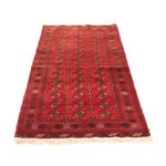 Tapis de couloir Tapis Turkaman - 196 x 83 cm - rouge