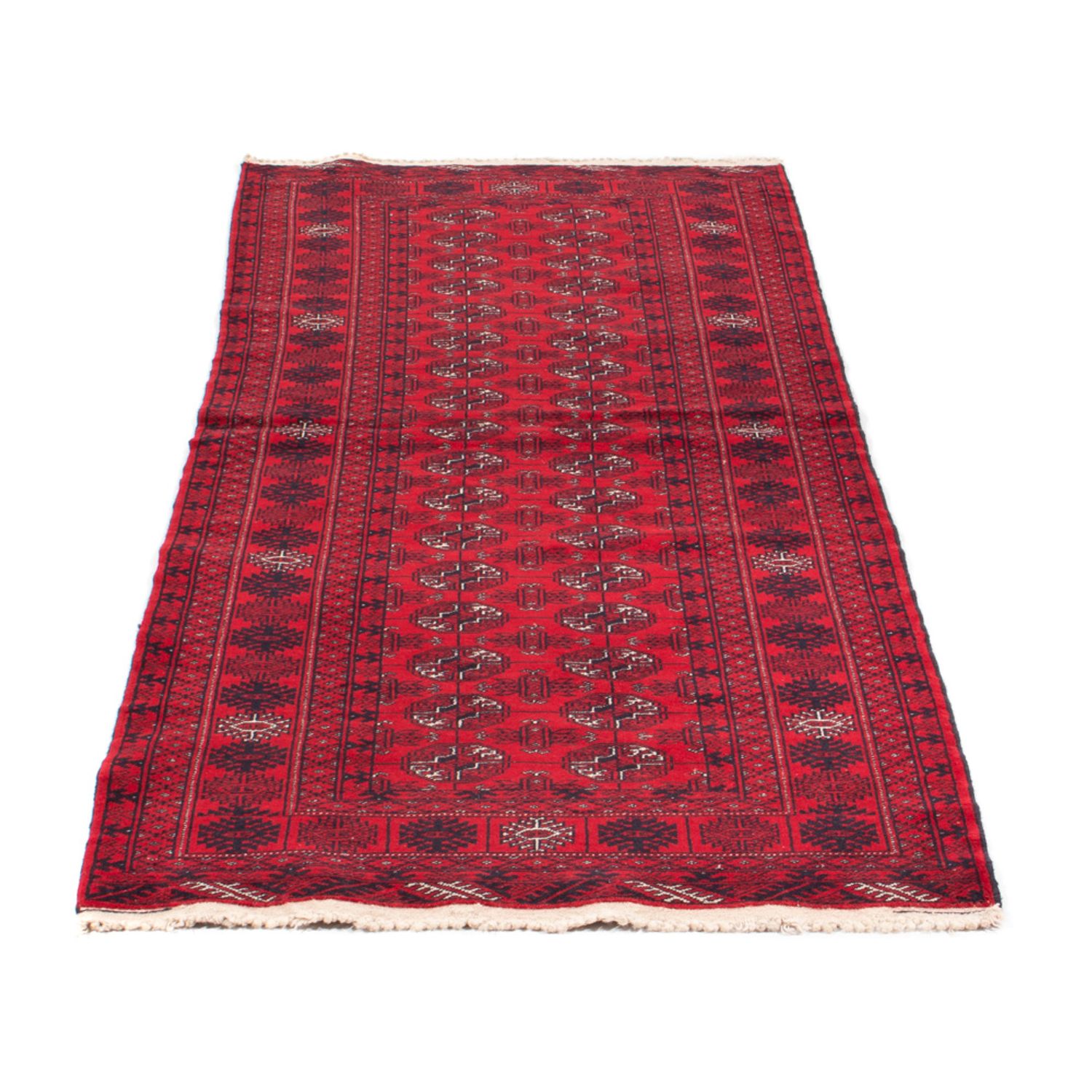 Tappeto corsia Tappeto Turkaman - 197 x 80 cm - rosso