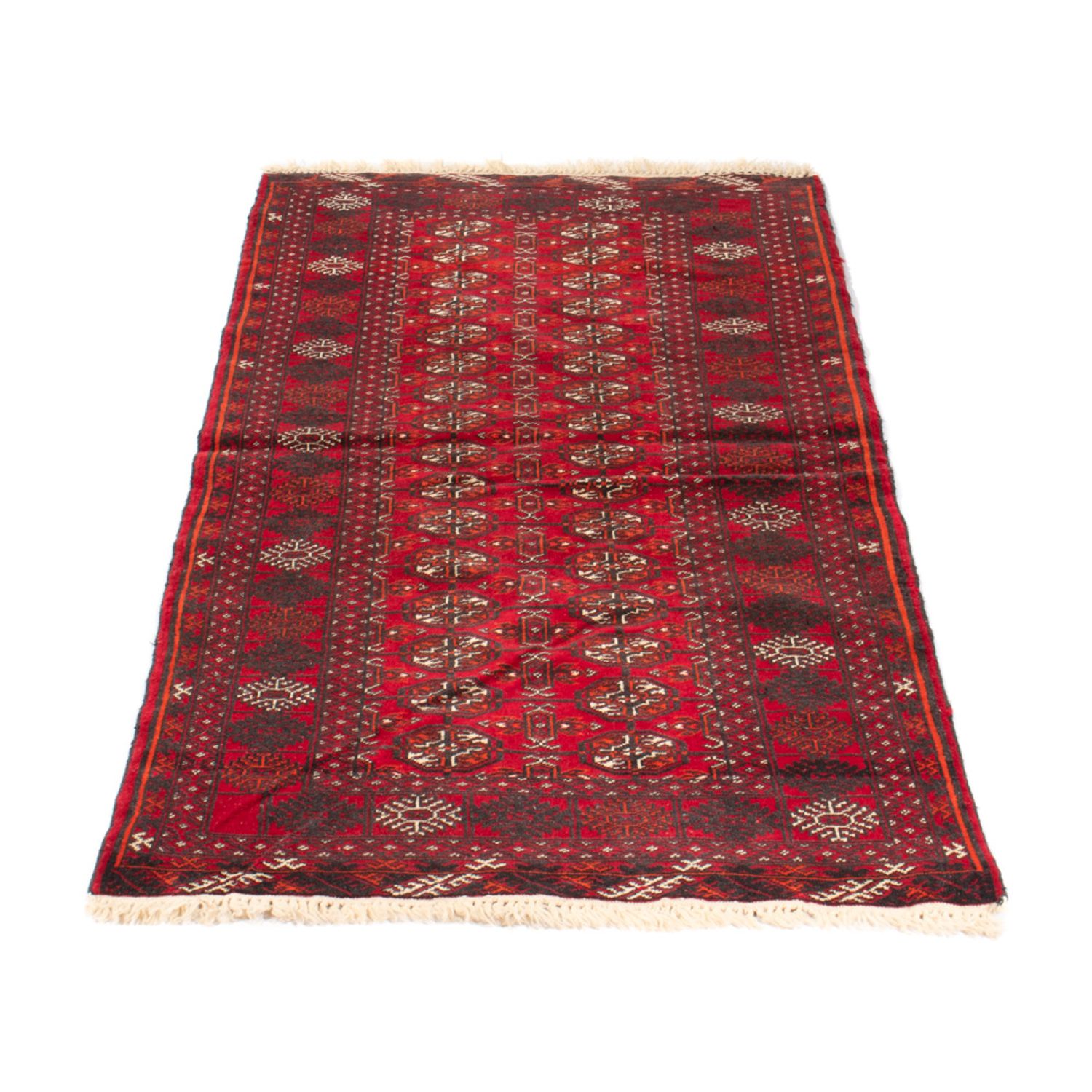 Runner Turkaman Rug - 180 x 83 cm - red