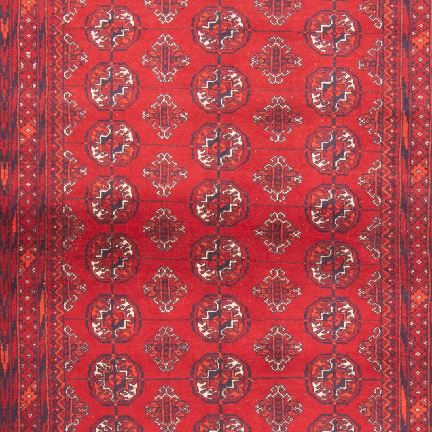 Turkaman Teppich - 175 x 126 cm - rot