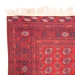 Tapete turquaman - 175 x 126 cm - vermelho