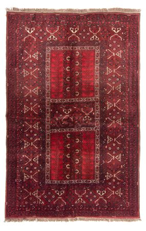 Tapis Turkaman - 237 x 158 cm - rouge