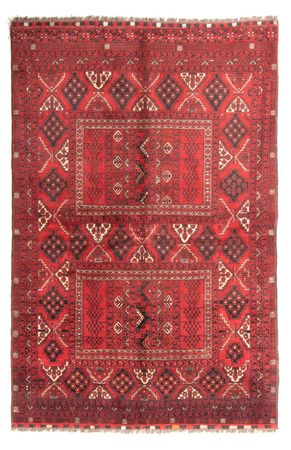 Turkaman tapijt - 230 x 157 cm - rood