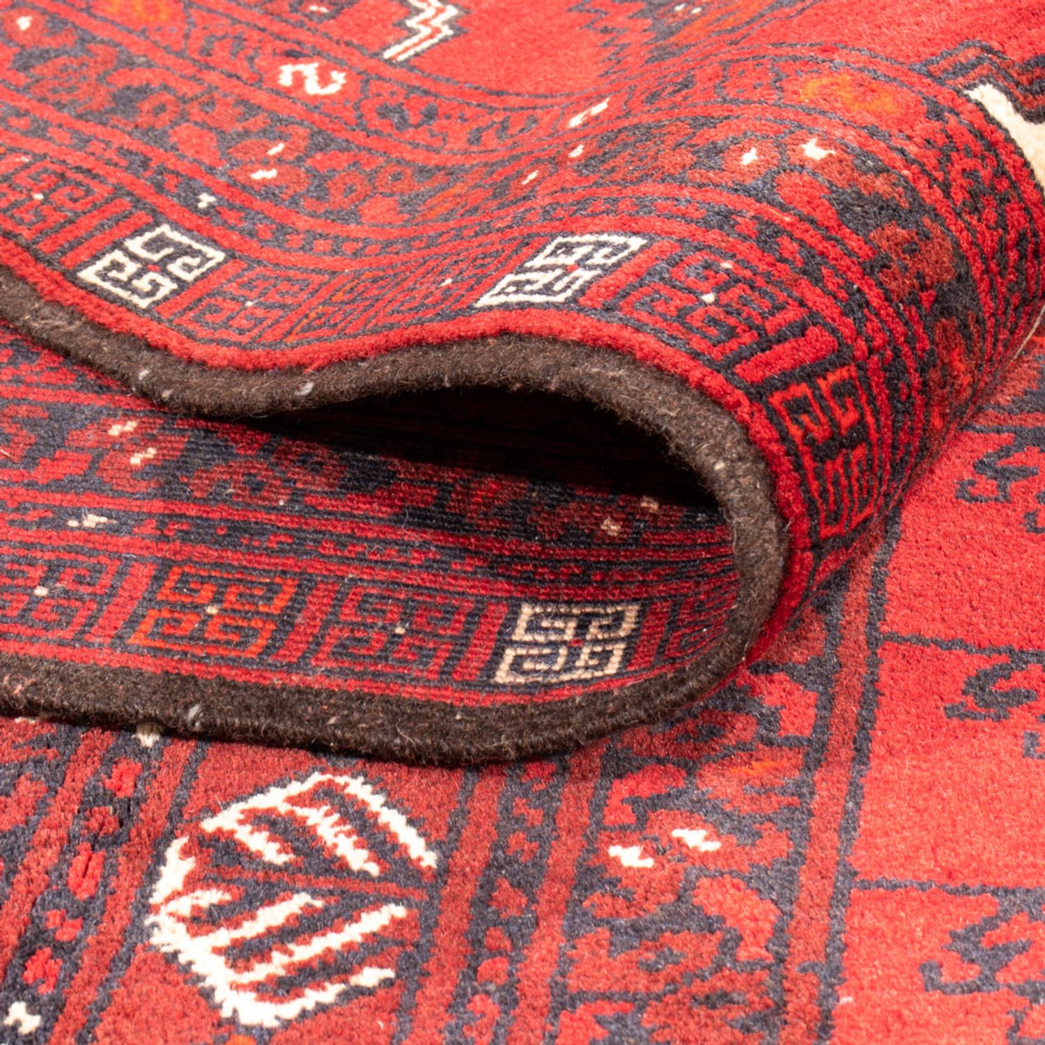 Turkaman tapijt - 228 x 158 cm - rood