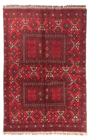 Alfombra Turkaman - 228 x 158 cm - rojo