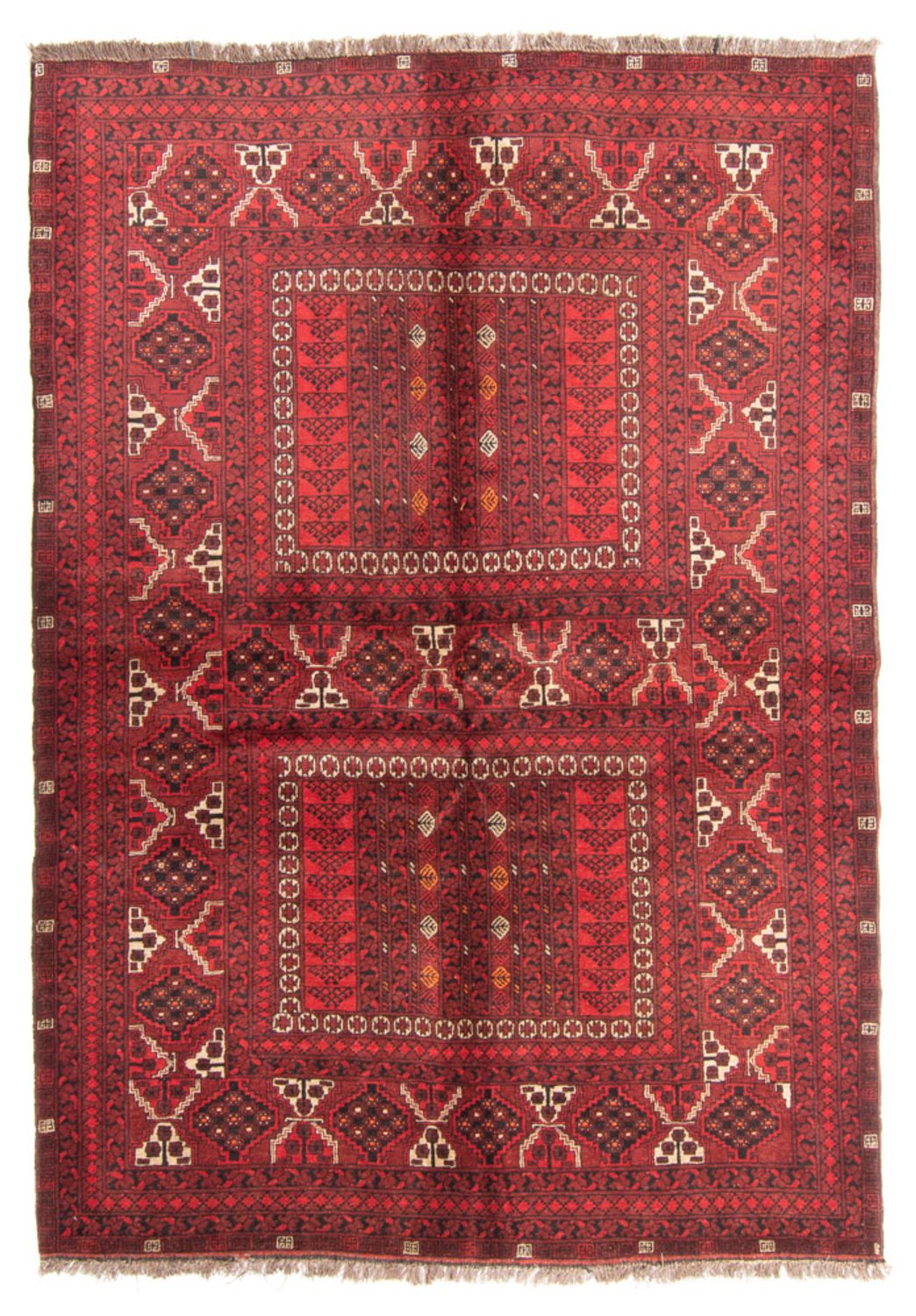 Turkaman tapijt - 238 x 164 cm - rood