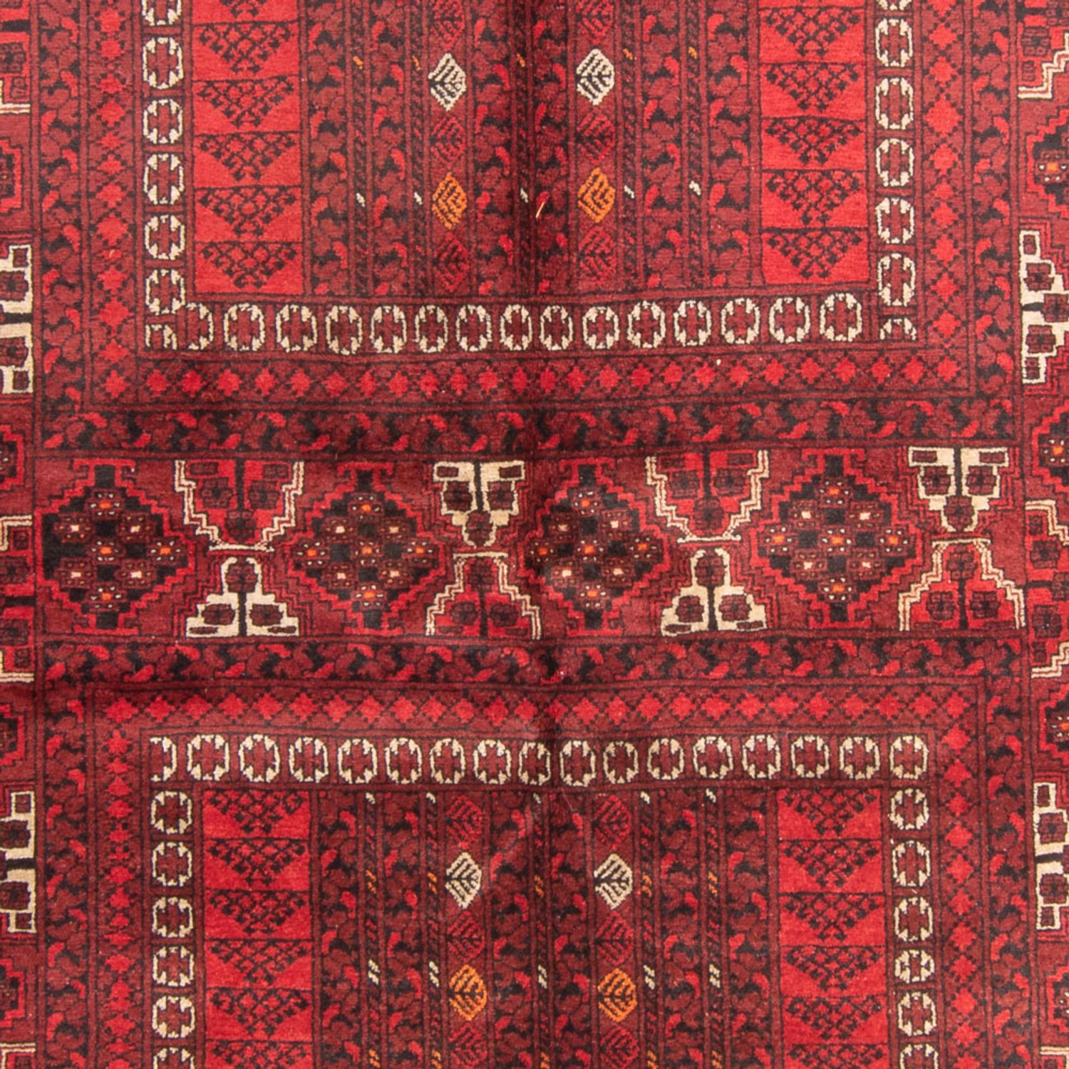 Turkaman tapijt - 238 x 164 cm - rood