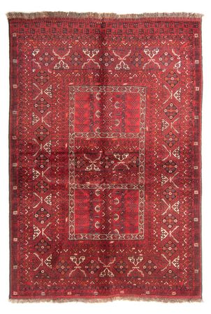 Turkaman tapijt - 234 x 160 cm - rood