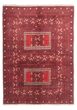 Alfombra Turkaman - 236 x 162 cm - rojo