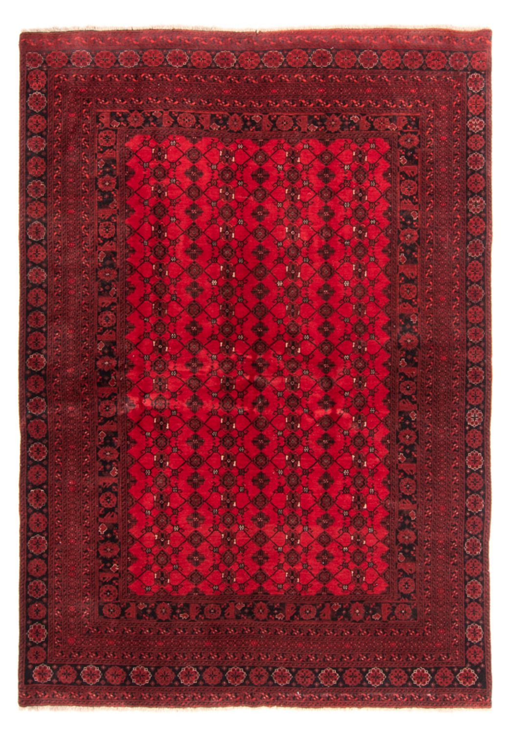 Turkaman tapijt - 257 x 178 cm - rood