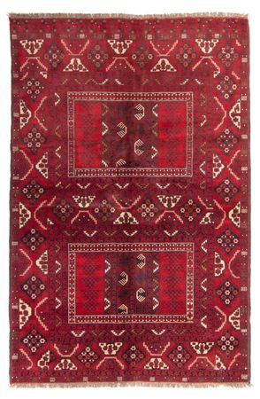 Turkaman tapijt - 230 x 153 cm - rood