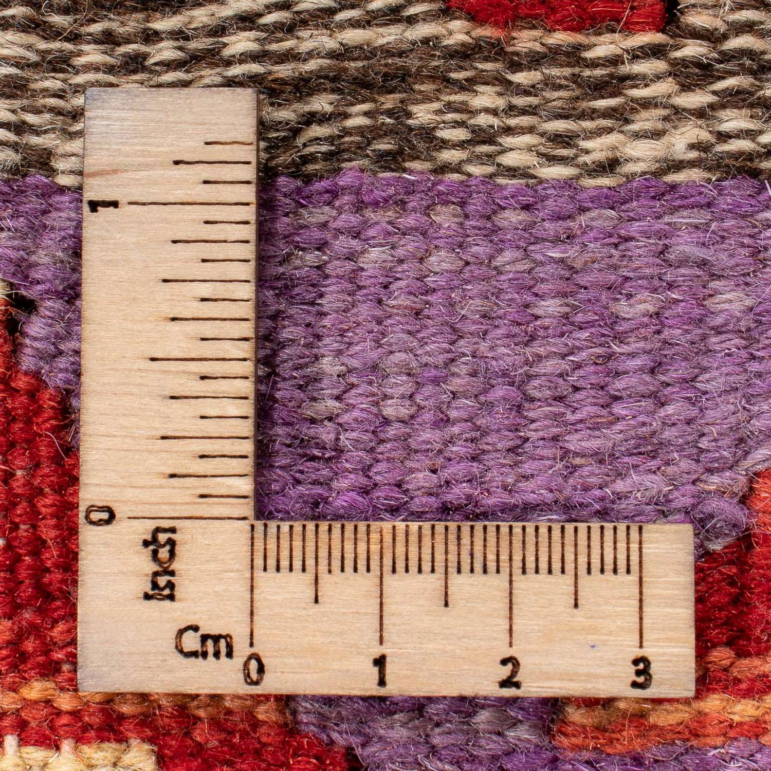 Kelimský koberec - Splash - 206 x 155 cm - vícebarevné
