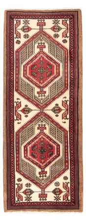 Tapis de couloir Tapis persan - Nomadic - 270 x 67 cm - beige