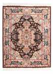 Perský koberec - Tabríz - Královský - 200 x 150 cm - tmavě modrá