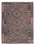 Tapis Kelim - Tendance - 201 x 163 cm - multicolore