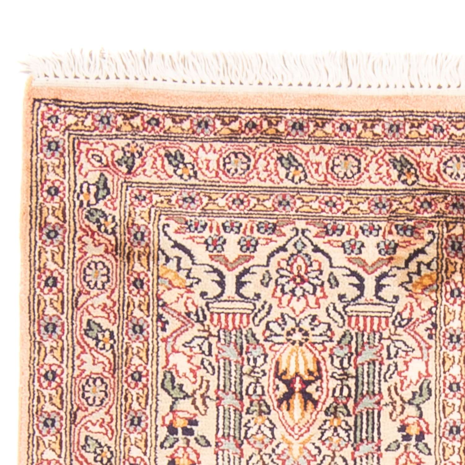 Sidenmatta - Kashmir Silk - 119 x 79 cm - flerfärgad