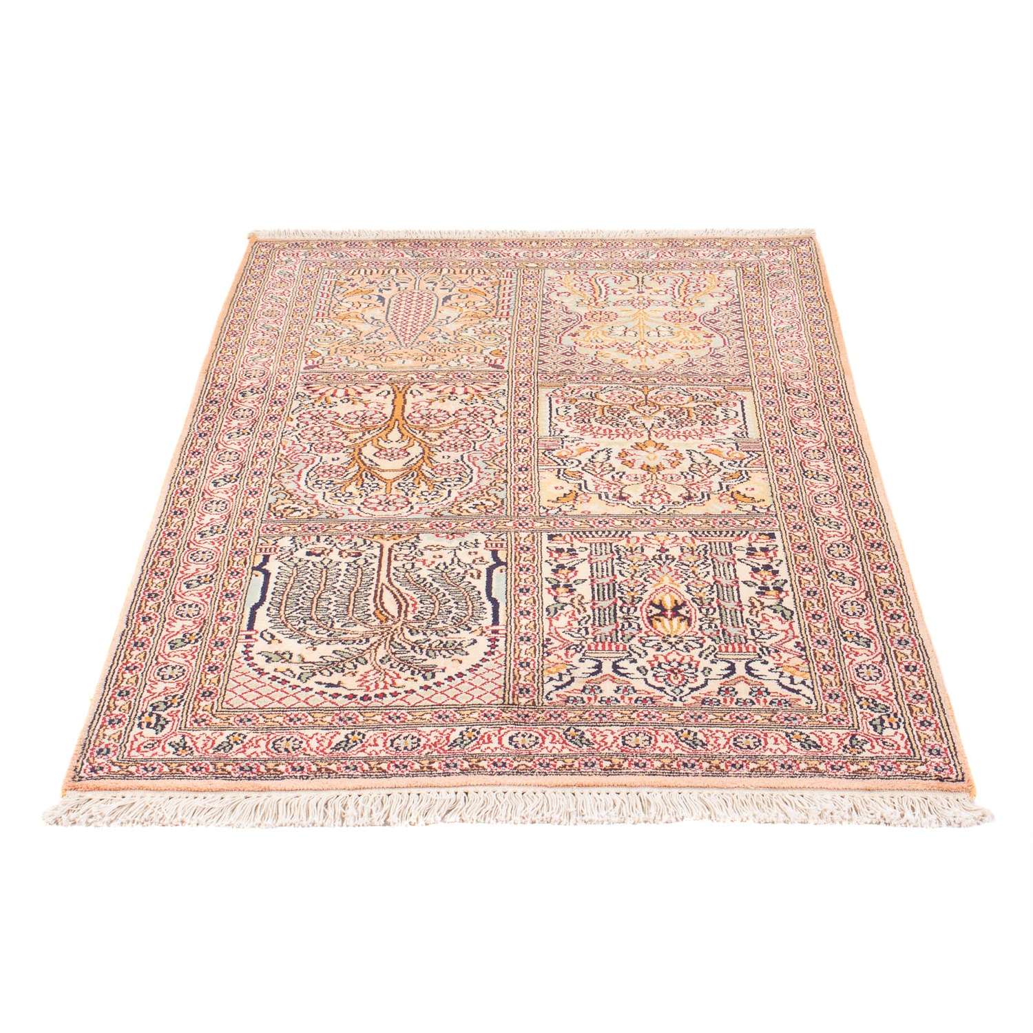 Jedwabny dywan - Kashmir Silk - 119 x 79 cm - wielokolorowy