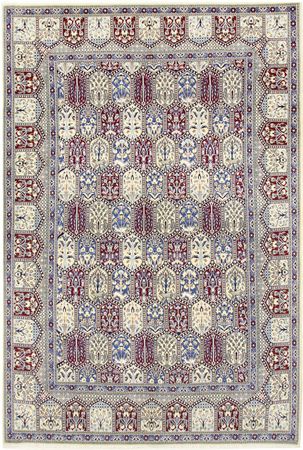 Tapete Persa - Nain - Royal - 303 x 206 cm - multicolorido