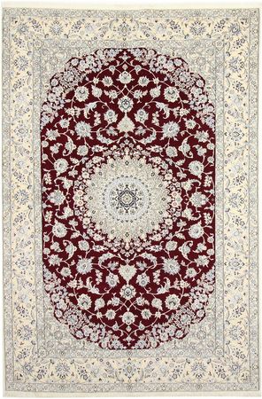 Perser Rug - Nain - Royal - 303 x 202 cm - wine red