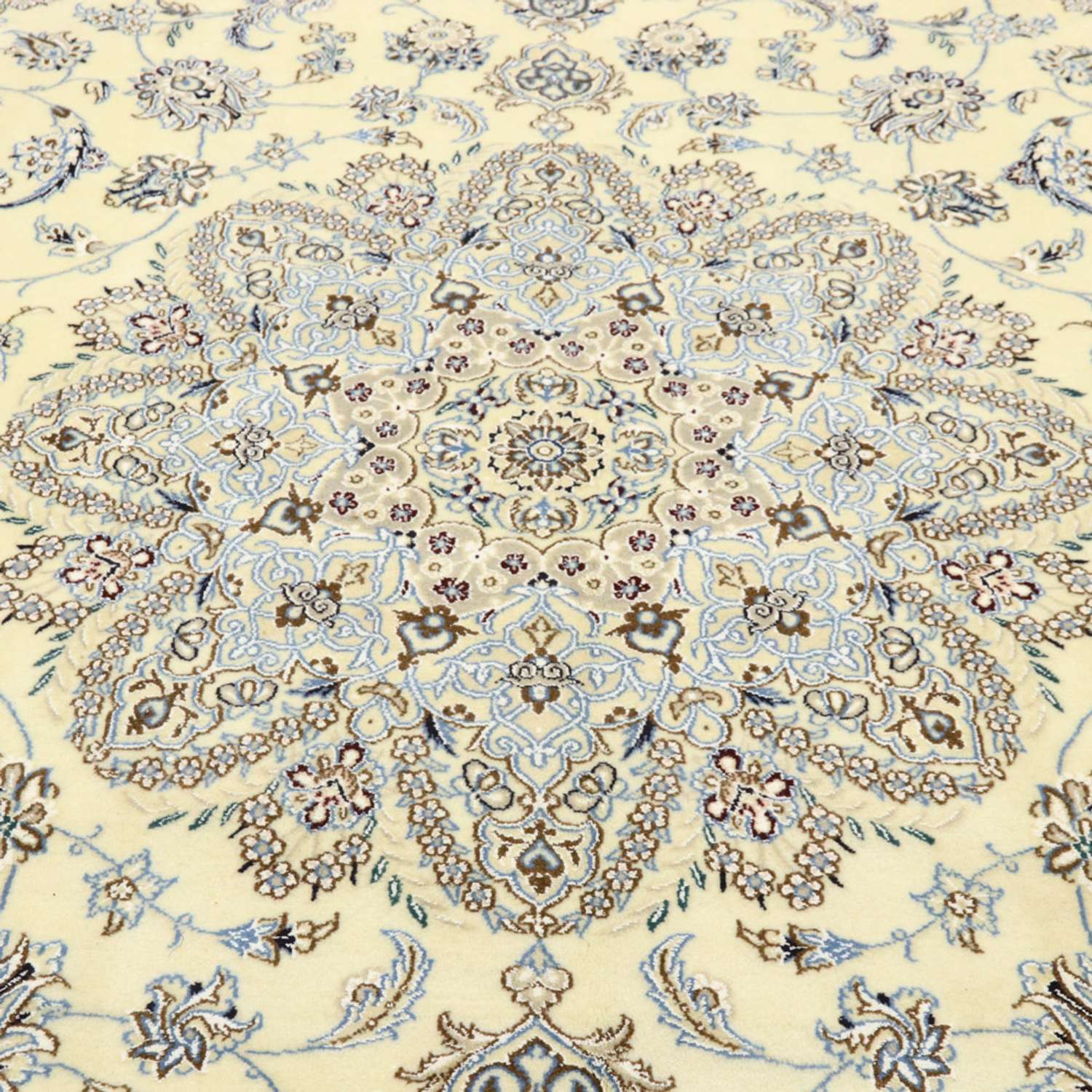 Tapis persan - Nain - Royal - 360 x 245 cm - crème